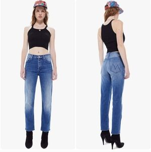 MOTHER The Tomcat Ankle in A Night in Havana Womens 25 Straight Leg